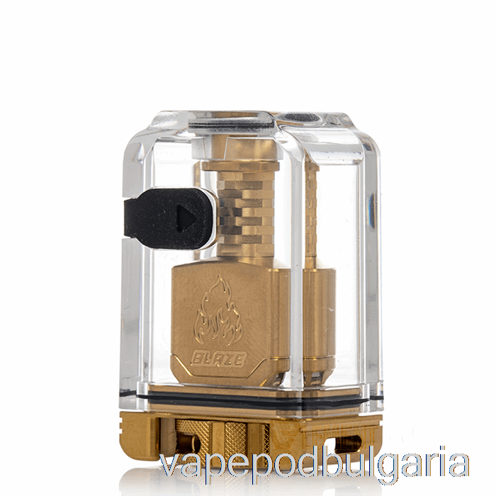 Vape Течности Thunderhead Creations Blaze Bridge Boro Tank Gold